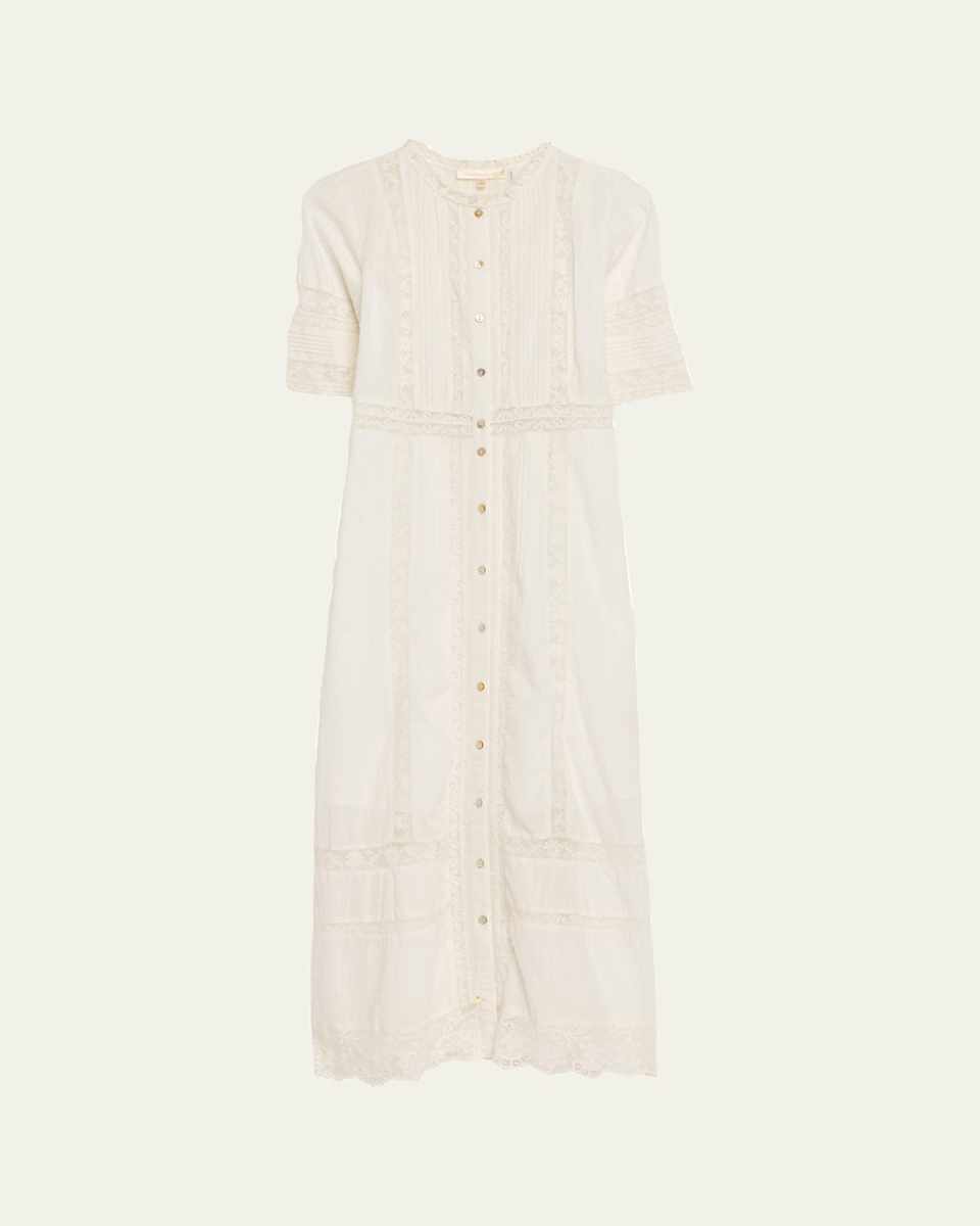 Francilla Cotton Midi Dress